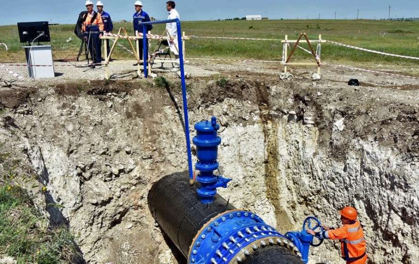 В Крым начнут поставлять воду по новому водопроводу
