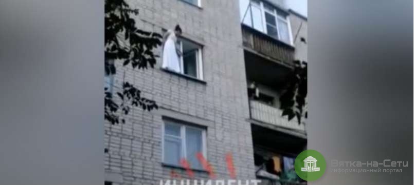 Алтайская «невеста» в свадебном платье спрыгнула с третьего этажа и выжила