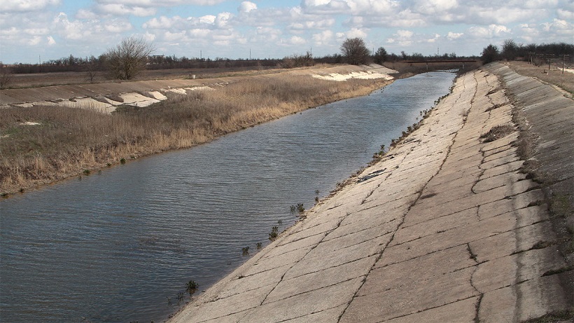 Возобновляется подача воды по Северо-Крымскому каналу