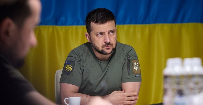 Зеленский приказал разработать план контрнаступления на юге Украины