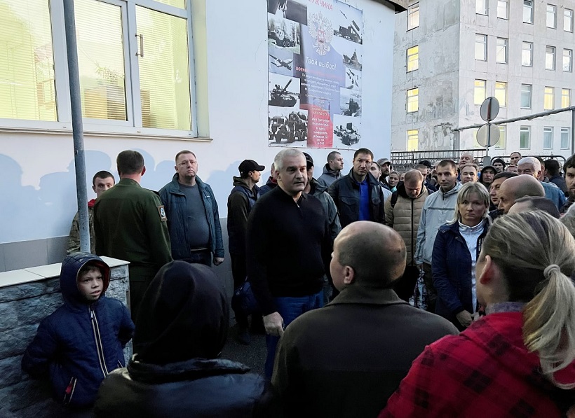 Аксенов рассказал, куда отправят мобилизованных в Крыму