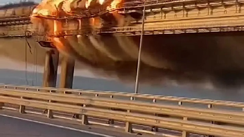 Путин отреагировал на инцидент на Крымском мосту 8 октября