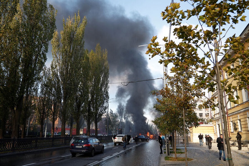 В Киеве ударами уничтожены объекты критической инфраструктуры