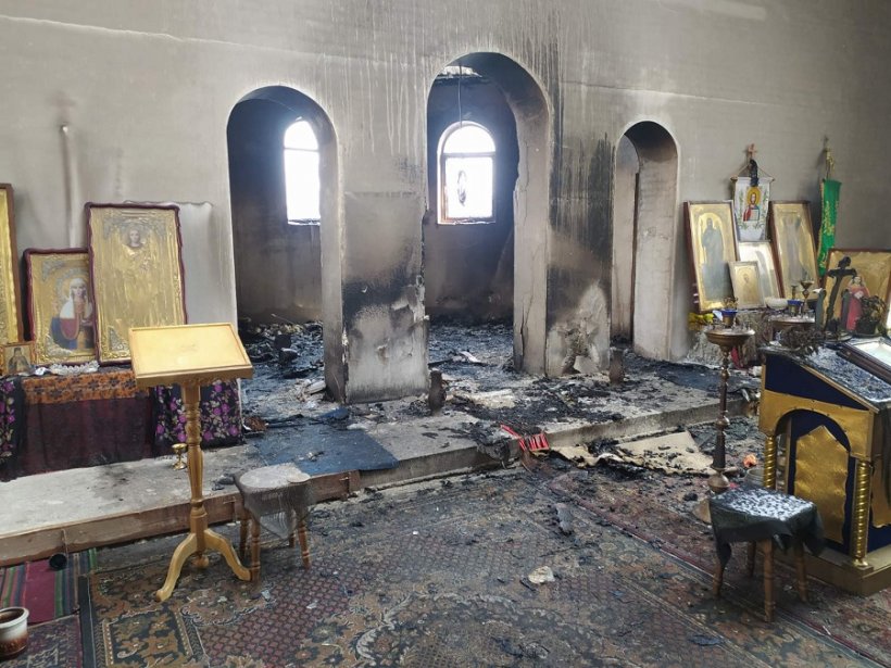 В Тернопольской области Украины сожгли православный храм