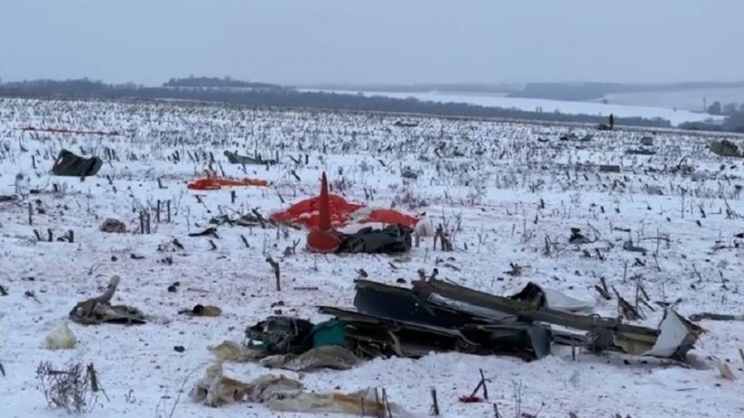 Атаку ВСУ на Ил-76 под Белгородом МИД России назвал актом безумного варварства