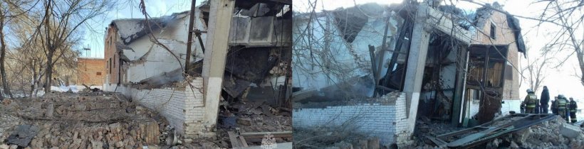 В Оренбургском Новотроицке после взрыва рухнула насосная станция: люди в см ...