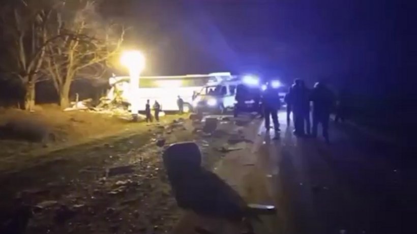 Пять погибших и восемь пострадавших в ДТП с автобусом в Краснодарском крае. Водитель уснул за рулем