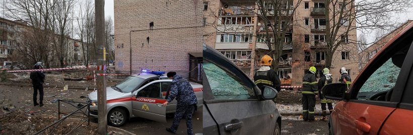 БПЛА врезался в жилой дом в Санкт-Петербурге. Названа предполагаемая цель атаки