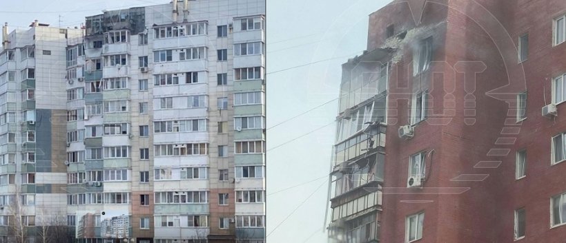 Из-за утреннего обстрела Белгорода пострадали семь человек, разрушены два здания и «Белгород Арена»