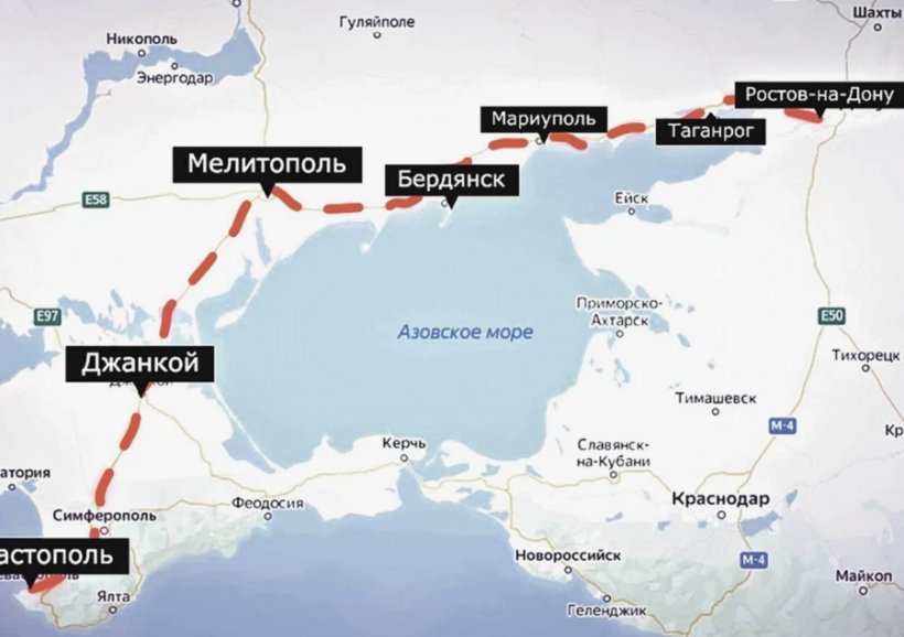 Буданов собирается разрушить новую дорогу от Ростова до Крыма. ГУР Украины видит в ней серьезную проблему