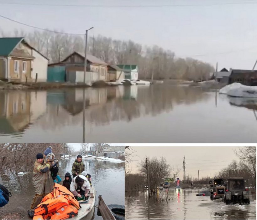 ЧП в Оренбургской области: вода продолжает прибывать, машины и люди тонут,  ...