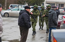 Российские военные захватили в Севастополе здание прокуратуры 