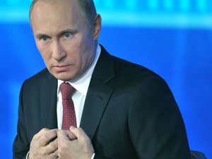 Путин следит за событиями в Славянске, считая  АТО украинской власти «прест ...