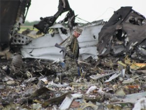 В ЛНР заявили, что не увидели на месте падения ИЛ-76 тел погибших, либо их фрагментов