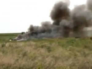Экипаж сбитого под Краснодоном самолета вышел на связь