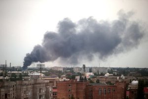 Обстрел Луганска привел к жертвам