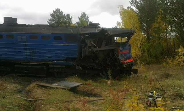 Столкновение поездов в Бурятии привело к смерти машиниста 