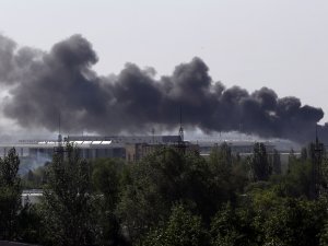 Новости Украины, Донецк. В городе бои, ситуация напряженная, есть раненные