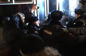 Алексей Навальный был задержан на Манежной площади