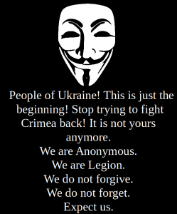 Хакеры призвали украинцев позабыть о возврате Крыма