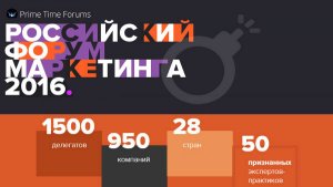 Маркетинг, реклама и PR & Digital на российском Форуме Маркетинга 2016