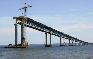 Закончен очередной этап строительства Крымского моста