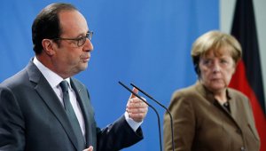 Меркель и Олланд высказались за продление антироссийских санкций