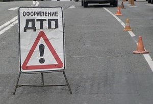 На симферопольской объездной дороге образовалась пробка из-за двух ДТП