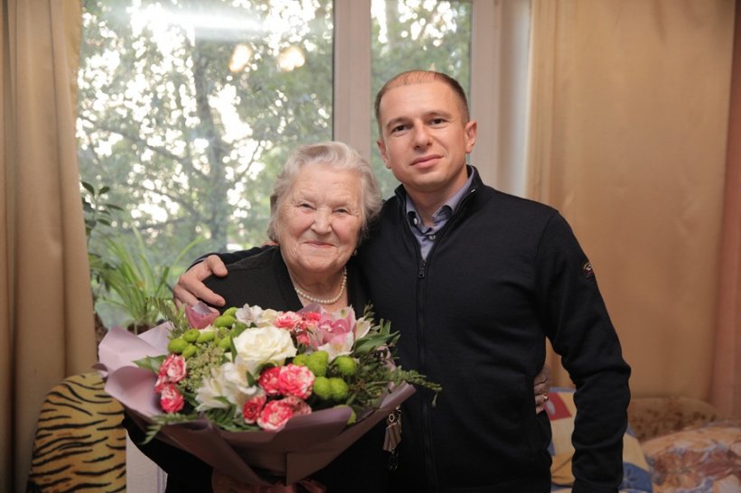 С 90-летним юбилеем ветерана Великой Отечественной войны поздравил Михаил Романов