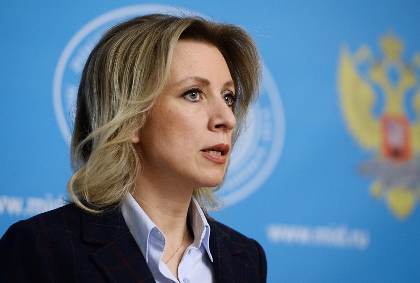 Захарова прокомментировала «вторжение России на Украину под чужим флагом»