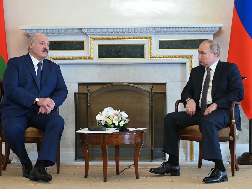 Лукашенко приехал в Москву для переговоров с российским президентом