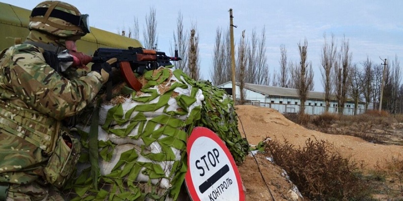Российские пограничники истребили группу украинских диверсантов и две БМП