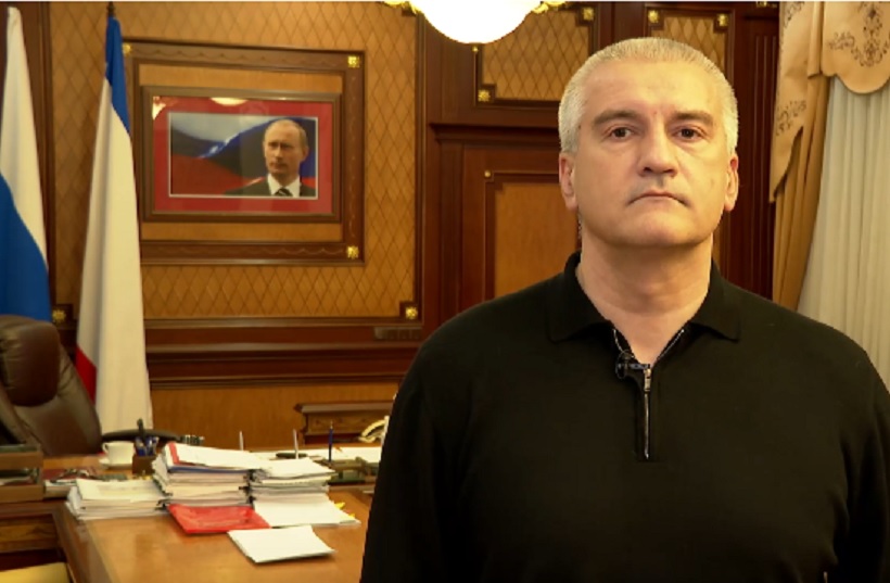 Аксенов обратился к жителям Крыма после начала спецоперации в Украине