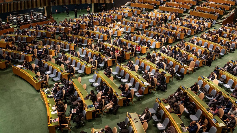 Генассамблея ООН временно приостановила членство России в СПЧ