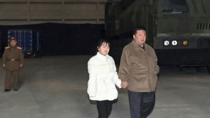 Дочь Ким Чен Ына впервые появилась на публике