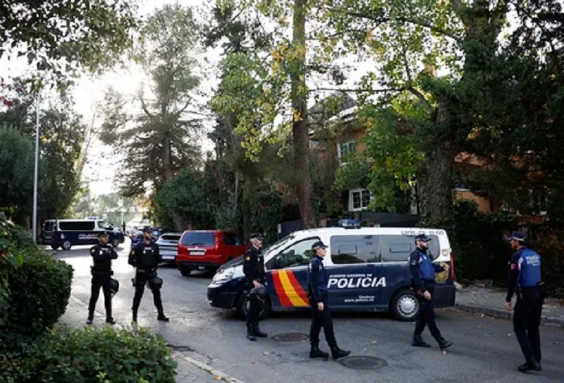 В Мадриде в посольстве Украины прогремел взрыв