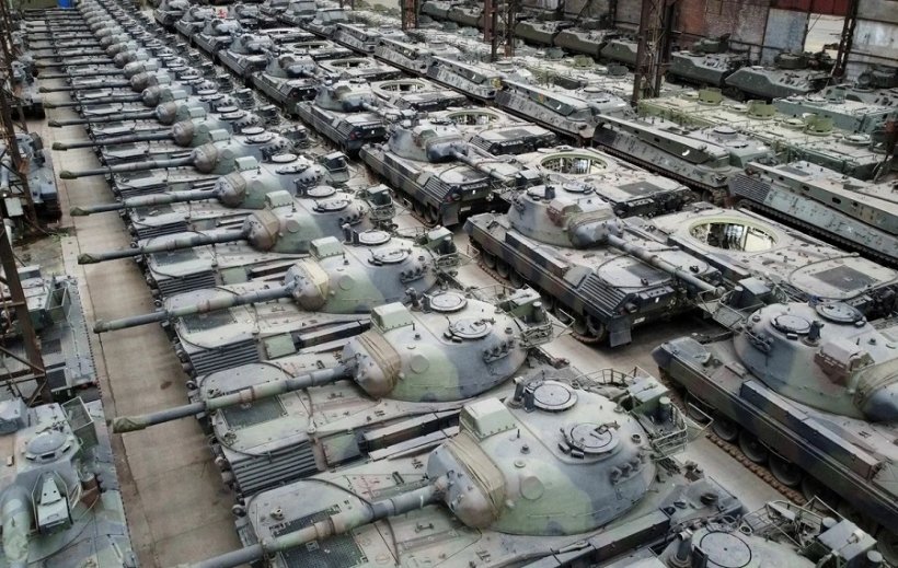 Германия одобрила поставку 178 танков на Украину
