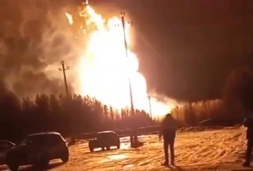 В Свердловской области взрывы на газопроводе
