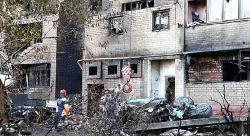 Три пострадавших в результате падения авиабомбы в Белгороде