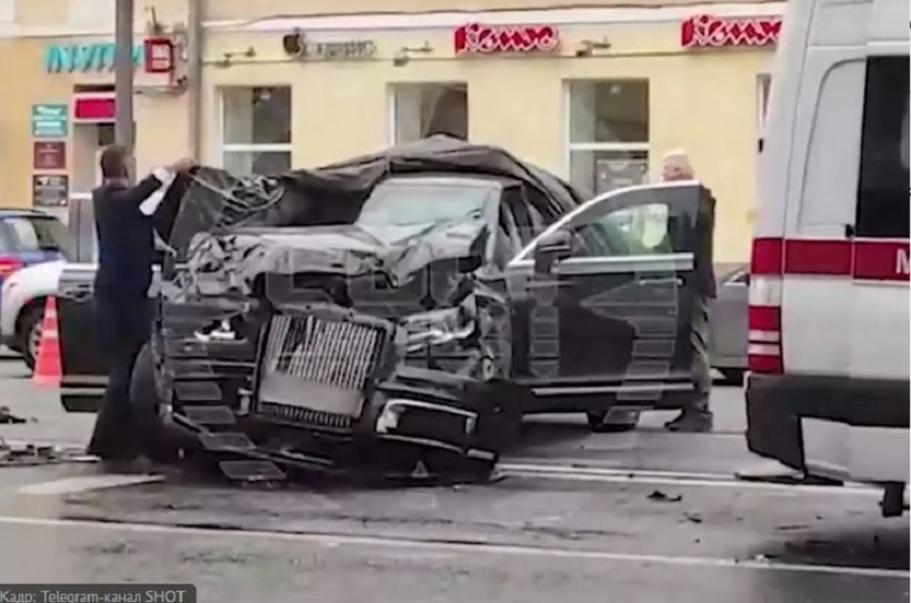 Автомобиль патриарха Кирилла разбился в ДТП в Москве