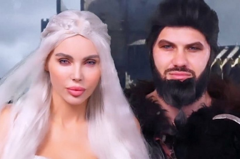 Оксана Самойлова и Джиган вызвали смех в сети своими образами из «Игры престолов»