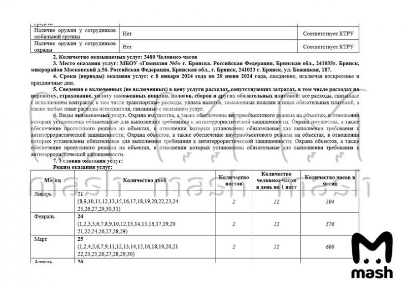 Охранница брянской школы в день стрельбы незаконно сидела на посту – источник