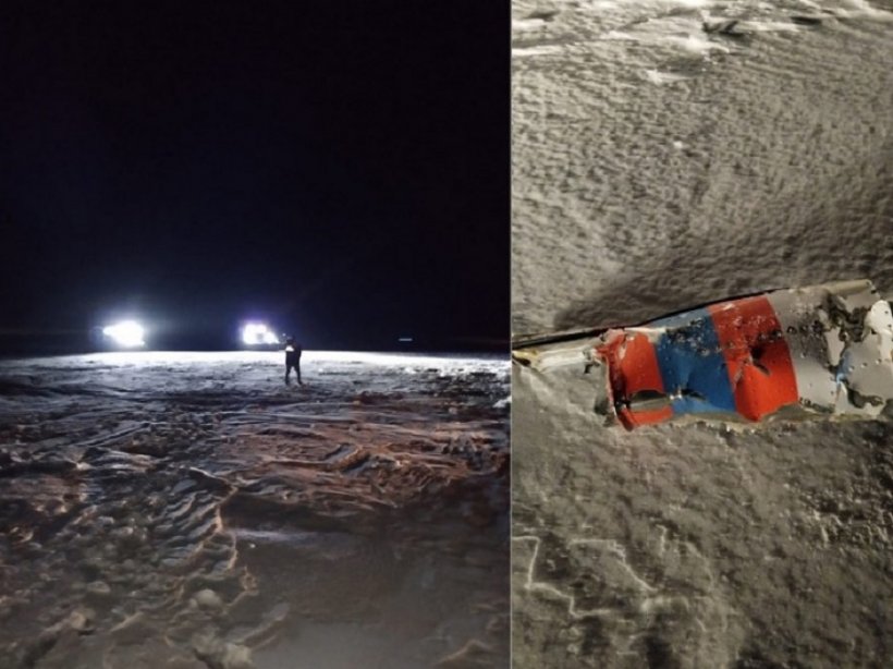 В Карелии вертолет Ми-8 разбился и ушел под лед Онежского озера. Экипаж затонул вместе с бортом