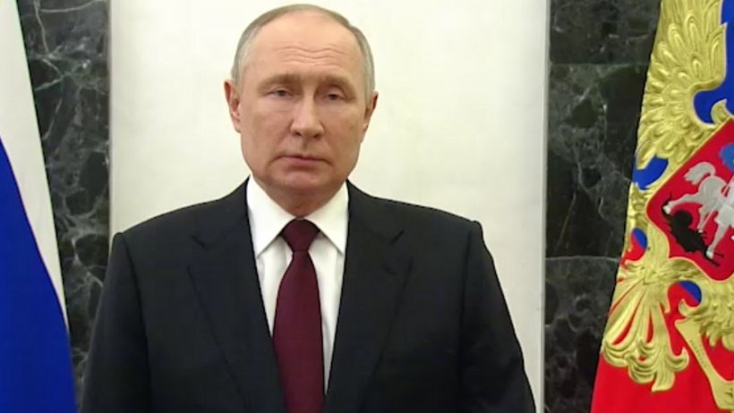 Поздравление Владимира Путина с Днем защитника Отечества