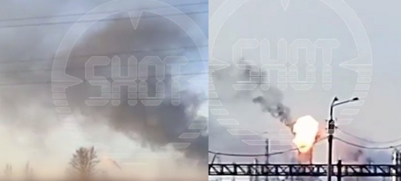 Пожар на рязанском нефтезаводе вызван атакой дронов, есть пострадавшие