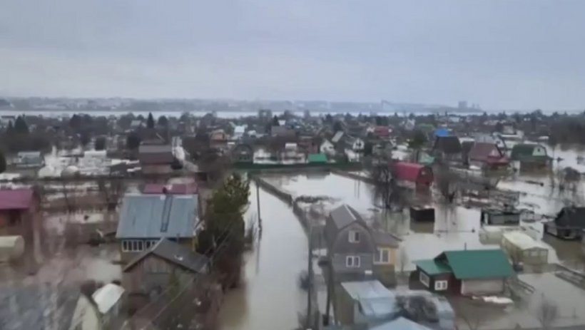 Подъем уровня в реке Томь в районе Томска продолжится: объявлено штормовое предупреждение