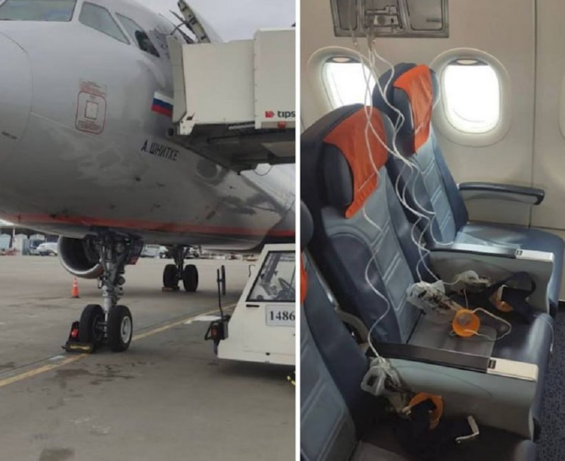 В аэропорту «Пулково» экстренно сел самолет «Аэрофлота», следовавший в Моск ...