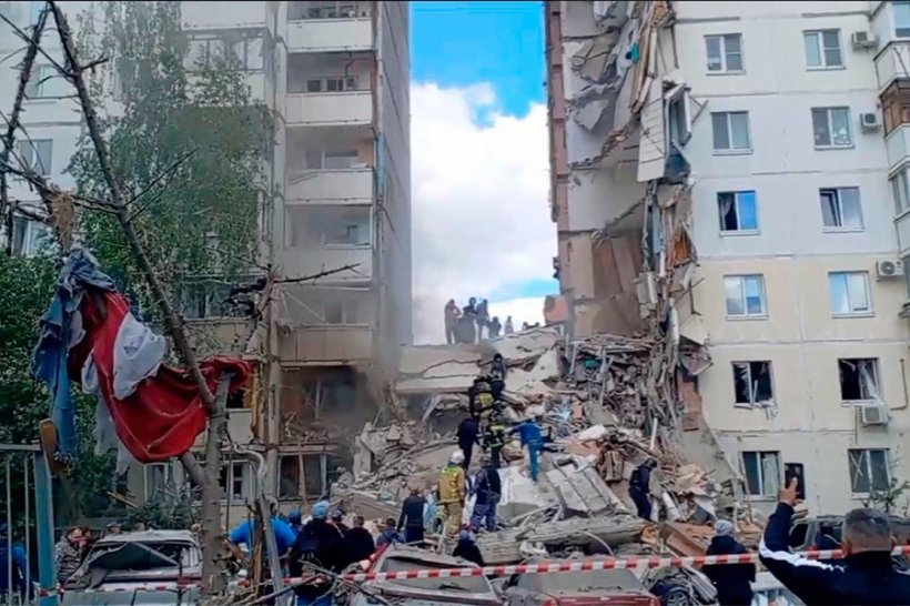 Катастрофа в Белгороде: жилой дом обрушился в результате атаки ВСУ