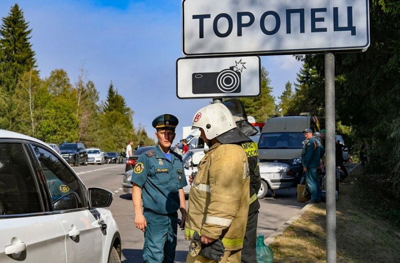 Жители Торопца вернулись в свои дома после эвакуации из-за атаки украинских ...