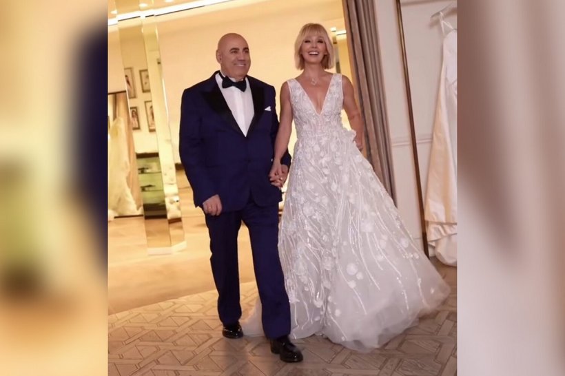 Валерия надела роскошное свадебное платье со шлейфом на годовщину свадьбы с Пригожиным